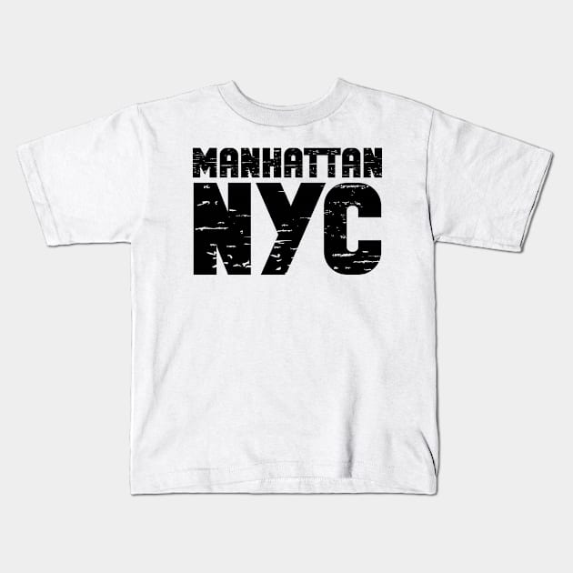 Manhattan Kids T-Shirt by colorsplash